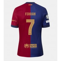 Barcelona Ferran Torres #7 Fußballbekleidung Heimtrikot 2024-25 Kurzarm